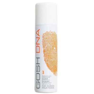 Gosh DNA 3 Damen Deospray 150 ml - Erfrischender Schutz fuer den Alltag