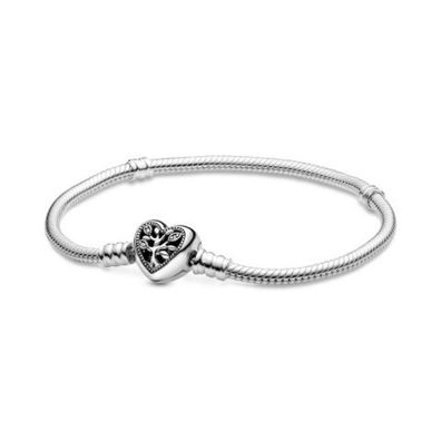 Armband 18 - Sterlingsilber - Stammbaum Herz