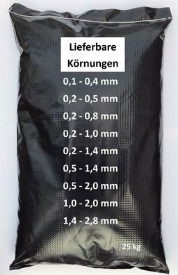 25 kg Strahlmittel Strahlgut Sandstrahlen Strahlsand Strahlschlacke Schlacke