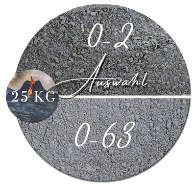Diabas Urgesteinsmehl fein 25 kg Gesteinsmehl Natur Steinmehl Bodenhilfsstoff