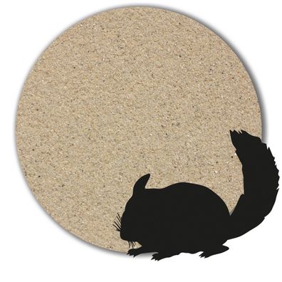 Chinchillasand beige 0,1-0,3 mm fein Badesand Staubbad Hamster Degus Fellpflege