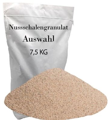 7,5kg Nussschalengranulat WalnussGranulat Strahlmittel Softstrahlmittel Tumbler