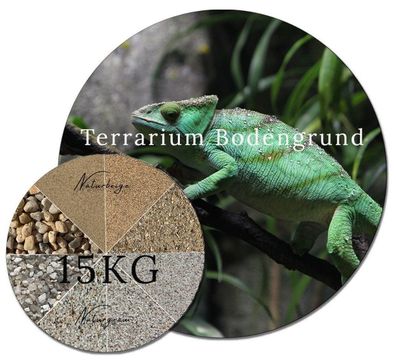 15kg Terrariumsand Terrariensand Terrarienkies Terrarium Bodengrund Mäuse Sand