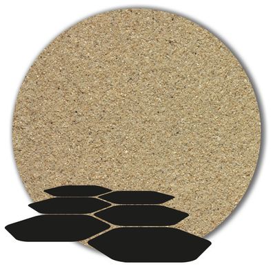 25 kg Fugensand beige versch. Körnungen Quarzsand für enge Fugen unkrauthemmend