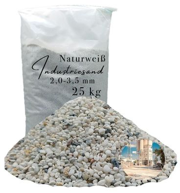 25kg weißer Einstreuung Industriesand Kunstharz Füllsand Sand Kristall Quarzsand