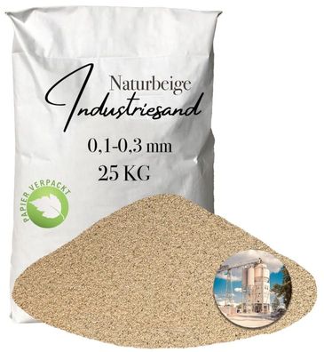 Extra feiner Quarzsand 0,1-0,3 mm naturbeige für Kunstharz & Epoxidharz Einstreuung,