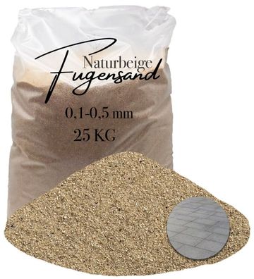 Fugensand Einkehrsand 0,1-0,5 mm Pflasterfugensand Terrasse Pflaster verfugen