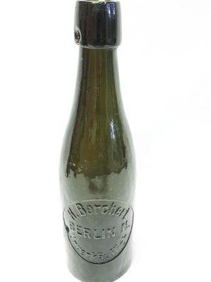 Glasflasche H. Borchert Berlin