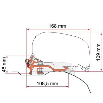 Kit Fiat Ducato H2 silber