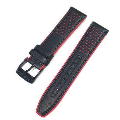 Festina Uhrenband Ersatzband Wechselband Lederband F20519 Schwarz Stegbreite 22mm