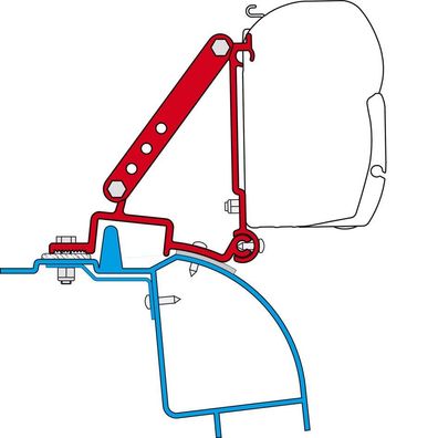 Kit Renault Master H2 Markisenadapter F45