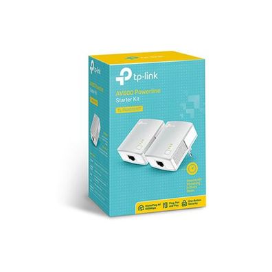 TP-Link TL-PA4010KIT Hochgeschwindigkeits-AV600-Nano-Powerline-Adapter