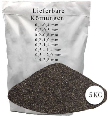 Strahlmittel 5 kg Kontrasil Kupfersilikat-Schlacke für Sandstrahlen