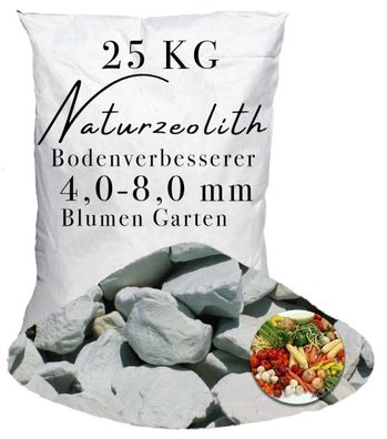 Zeolith 4,0-8,0 mm: Natürlicher Bodenverbesserer für üppige Ernten im Garten