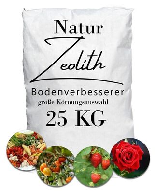 Zeolith Steinmehl 25 kg - Gesteinsmehl für Pflanzen & Gemüsebeete