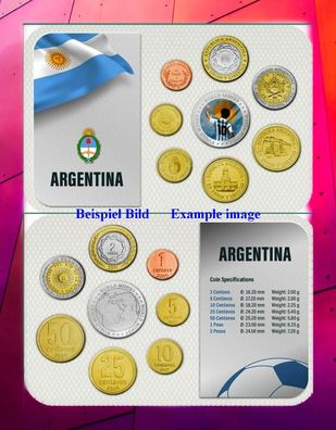 Argentinien / Argentina KMS. 1992-2011 im Blister 6899#