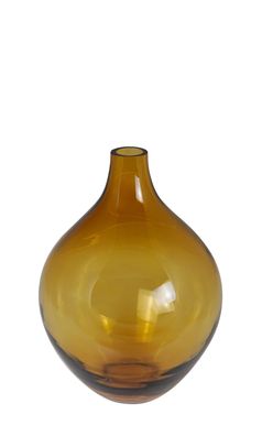 Kaheku Flaschenvase Bellano amber 25,5 Ø 35h 1150009263