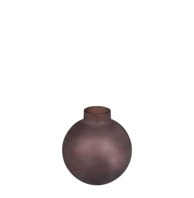 Kaheku Kugelvase Solento lila satiniert 12 Ø 13h 1150009054