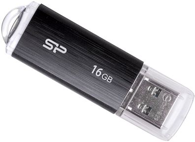 Silicon Power Ultima U02 USB-Stick 16 GB USB Typ-A 2.0 Schwarz