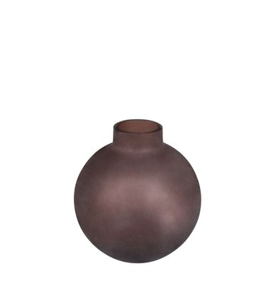 Kaheku Kugelvase Solento lila satiniert 18 Ø 19h 1150009154