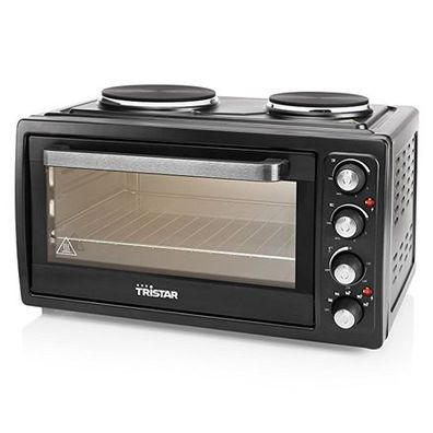 Tristar | Elektrischer Minibackofen | OV-1443 | Tischgerät | 3100 W | Schwarz