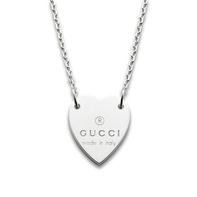 Gucci Damen-Halskette Trademark Herz YBB223512001