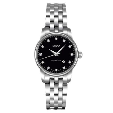 MIDO Damen-Armbanduhr XS Baroncelli Analog Automatik Edelstahl M76004681