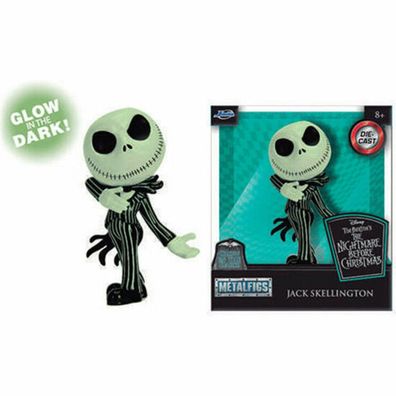 Metalfigs JACK Skellington FIGUR Alptraum VOR Weihnachten 10CM