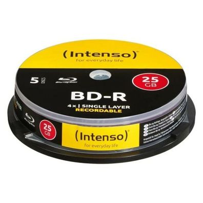 1x50 Intenso BD-R 25GB 6x Speed, Cakebox