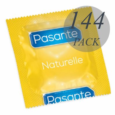 Pasante Naturelle, anatomisch geformte Kondome, 1 x 144 Stück