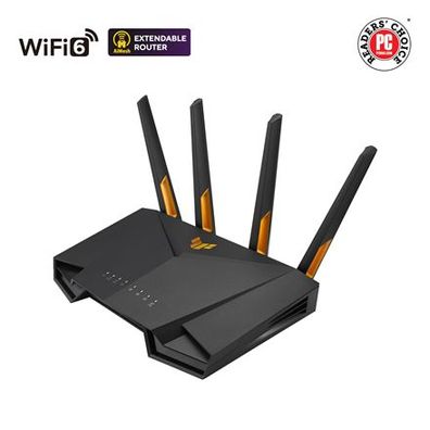 ASUS TUF-AX4200 WLAN-Router Gigabit Ethernet Dual-Band (2,4 GHz/5 GHz) Schwarz