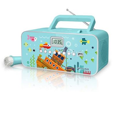 Muse | M-29KB | Tragbares Radio mit CD/MP3-Player und USB | 30 W | Bild
