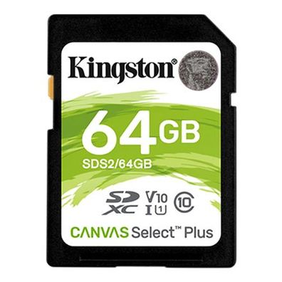 Kingston Kingston Canvas Select Plus SDXC-Speicherkarte 64 GB