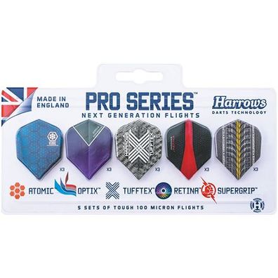 Darts Flights Harrows PRO SERIES 5x3Stk