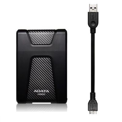 ADATA HD650 Externe Festplatte 2 TB Schwarz