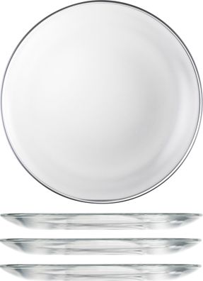 Eisch Vorteilset 2 Stück 4 Teller 567/21cm im Karton Schalen/teller 30056722 und