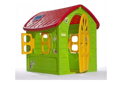 Haus Gartenset Großes Haus für Kinder 5075 Grün