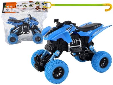 XC Quad Fahrzeug Friktionsantrieb Blau