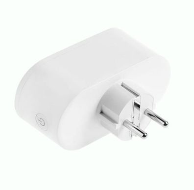 Tellur WiFi AC-Doppelstecker, Energieanzeige, 16 A, 2400 W