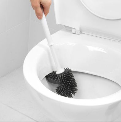 Beldray LA084538PUFFEU7X Antibac Silikon-Toilettenbürste