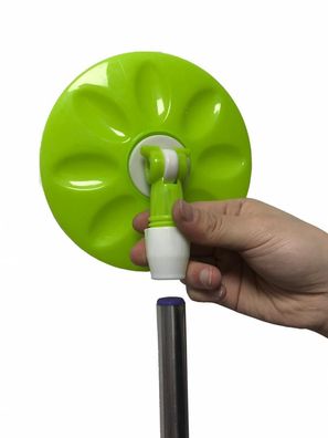 PRIMO Reinigungsset, 360° Rotierender MOP, GRÜN