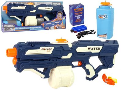 Große elektrische wiederaufladbare Wasserpistole, 9 m Reichweite, 1000 ml