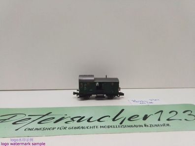 Fleischmann N DC 8301 Güterzugbegleitwagen / Pwg / DB