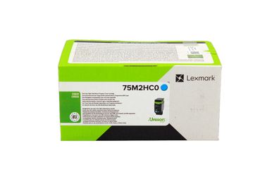 Lexmark 75M2HC0 Toner Cyan -A