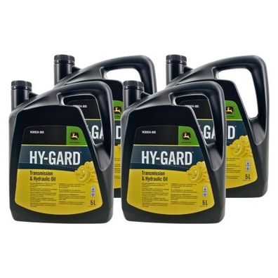 John Deere Hy-Gard Getriebeöl und Hydrauliköl 4x5 Liter