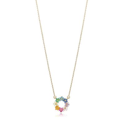 Pùvabný pozlacený náhrdelník Trend 13049C100-39