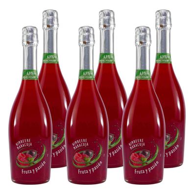 Fruta y Pasión Himbeer-Maracuja Cocktail (6 x 0,75L)