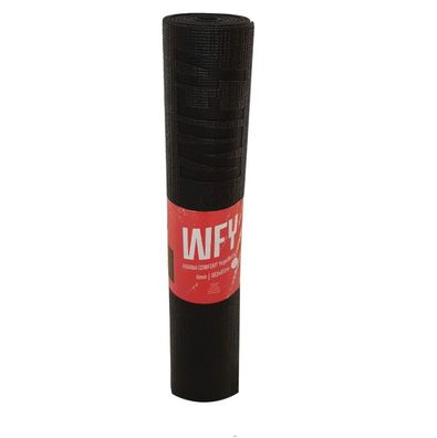 DoYourYoga Kirana Yogamatte rutschfest 183x61x0,4cm Schwarz Fitness Pilates