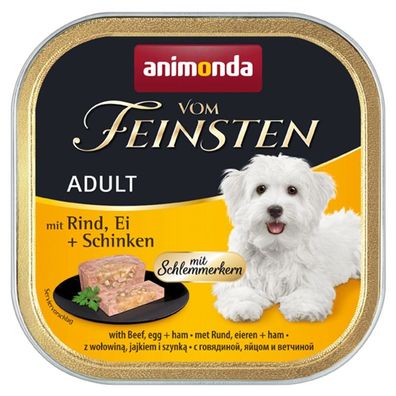 Animonda vom Feinsten mit Rind, Ei & Schinken 44 x 150g