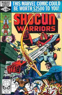 Shogun Warriors # 20 (toys based / Japanimation) (Herb Trimpe) (USA, 1980)